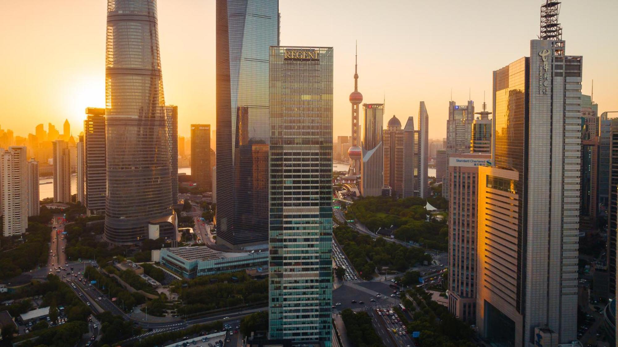 Regent Shanghai Pudong - Complimentary First Round Minibar Per Stay - Including A Bottle Of Wine Exterior photo